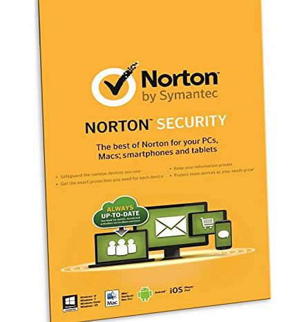 Norton Security 2.0: 1 User, 5 Devices [2015] (PC/Mac/iOS/Android)
